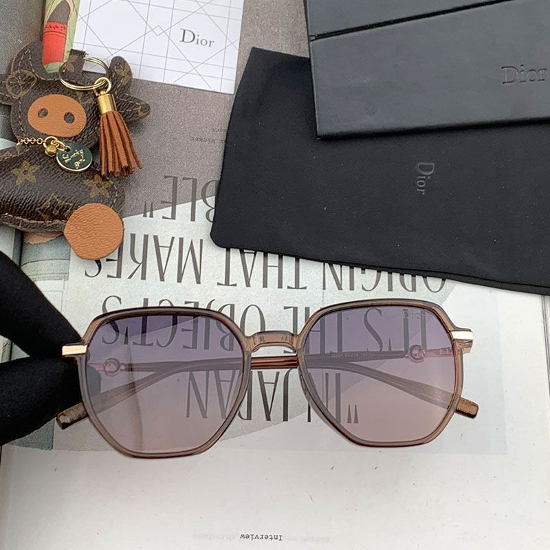 Dior CD3542 Square Sunglasses In Brown Hot Sale