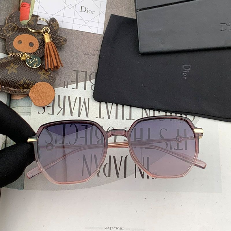 Dior CD3542 Square Sunglasses In Burgundy Hot Sale