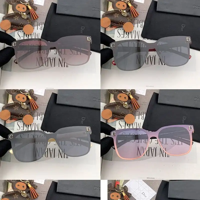 Affordable Hot Dior CD5459 Butterfly Sunglasses In Coffee