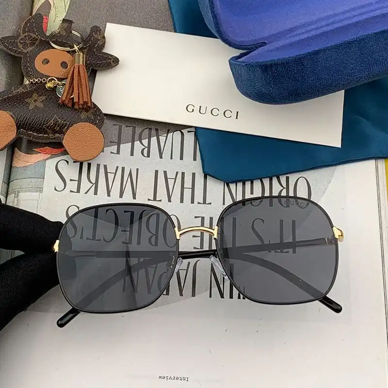 Hot Dior CD67386 Square Sunglasses In Black