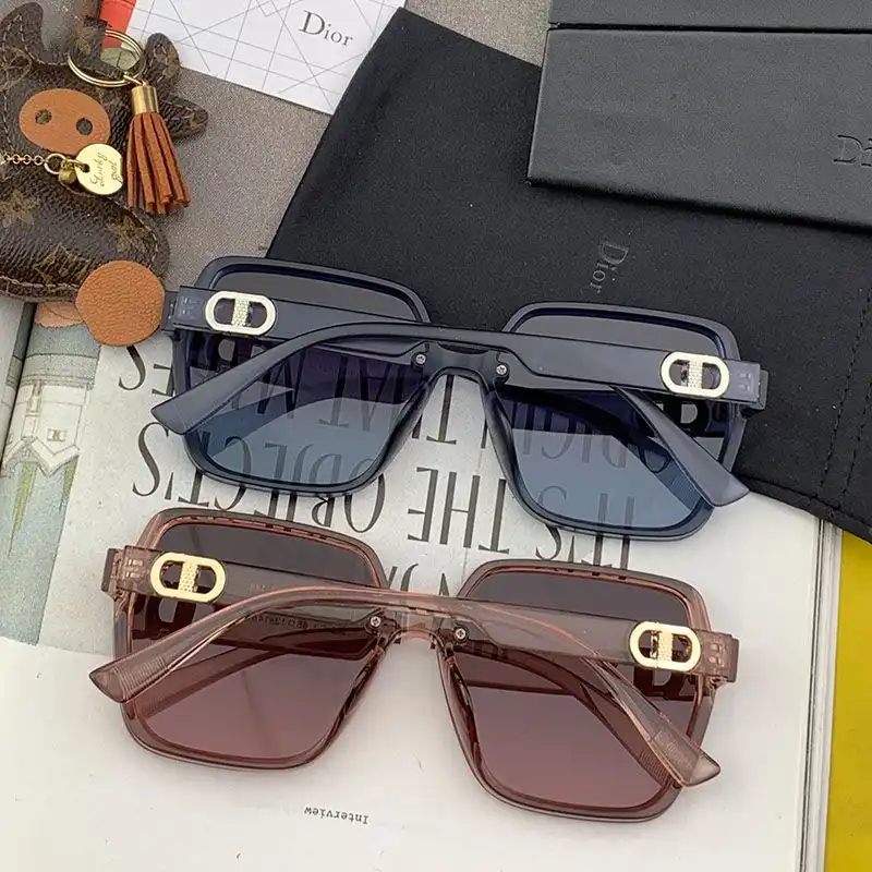 Affordable Hot Dior D2122 Square Sunglasses In Brown