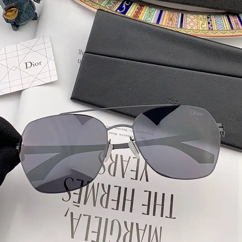 Hot Dior D49990 Pilot Sunglasses In Black