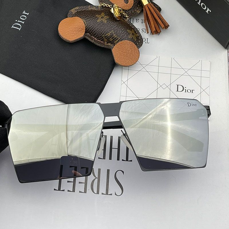 Dior D5543 Oversized Square Sunglasses In Black Hot Sale