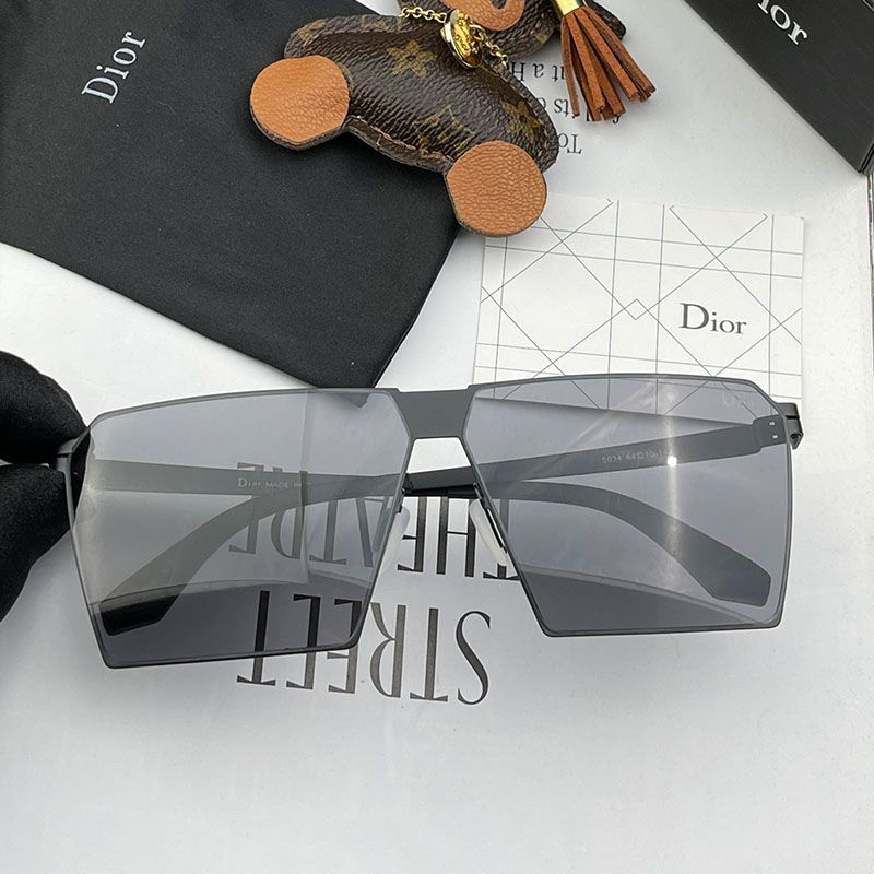 Dior D5543 Oversized Square Sunglasses In Grey Hot Sale