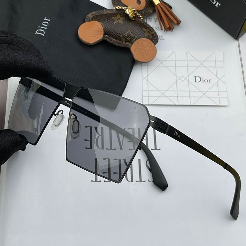 Dior D5543 Oversized Square Sunglasses In Grey Hot Sale