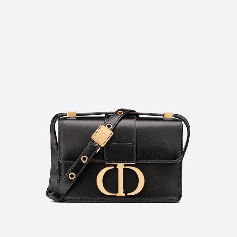 Dior Micro 30 Montaigne Bag Box Calfskin Black Hot Sale