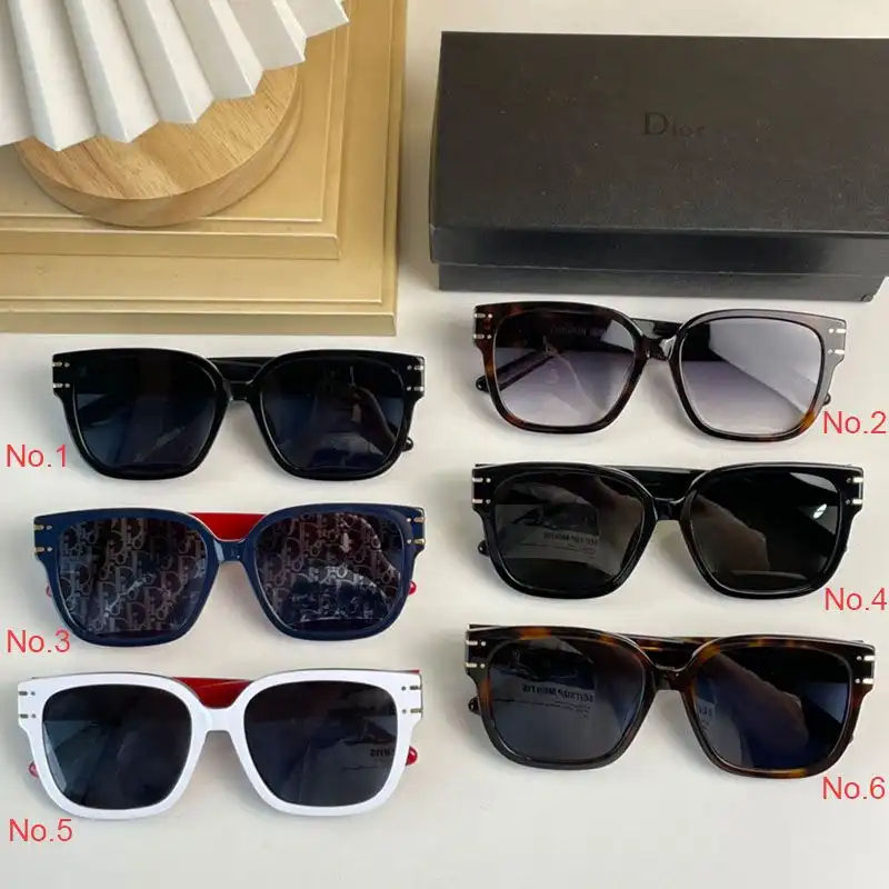 Hot Dior S7F Rectangular Sunglasses