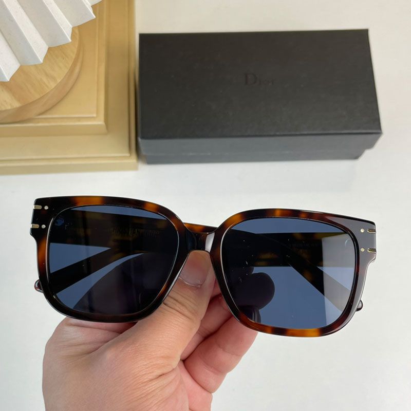 Hot Dior S7F Rectangular Sunglasses