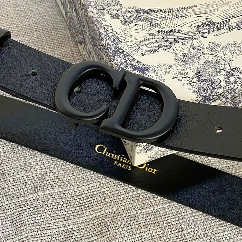 Affordable Hot Dior Saddle Belt Matte Calfskin Black