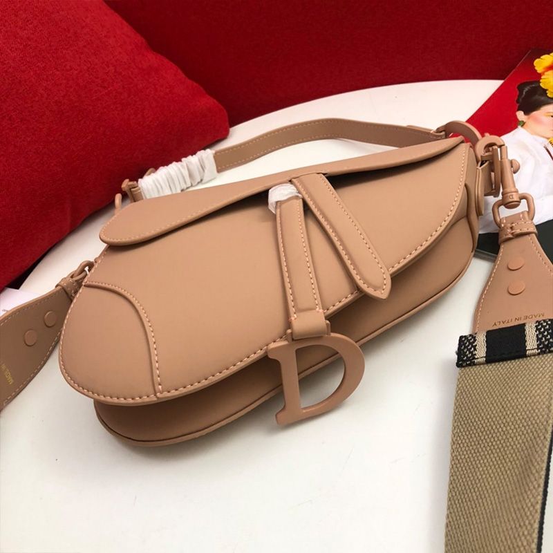 Dior Saddle Bag Ultramatte Calfskin Brown Hot Sale