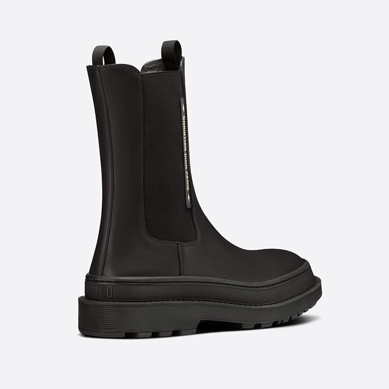 Dior Trial Ankle Boots Women Calfskin Black Hot Sale