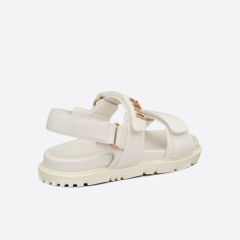 DiorAct Sandals Women Calfskin White Hot Sale