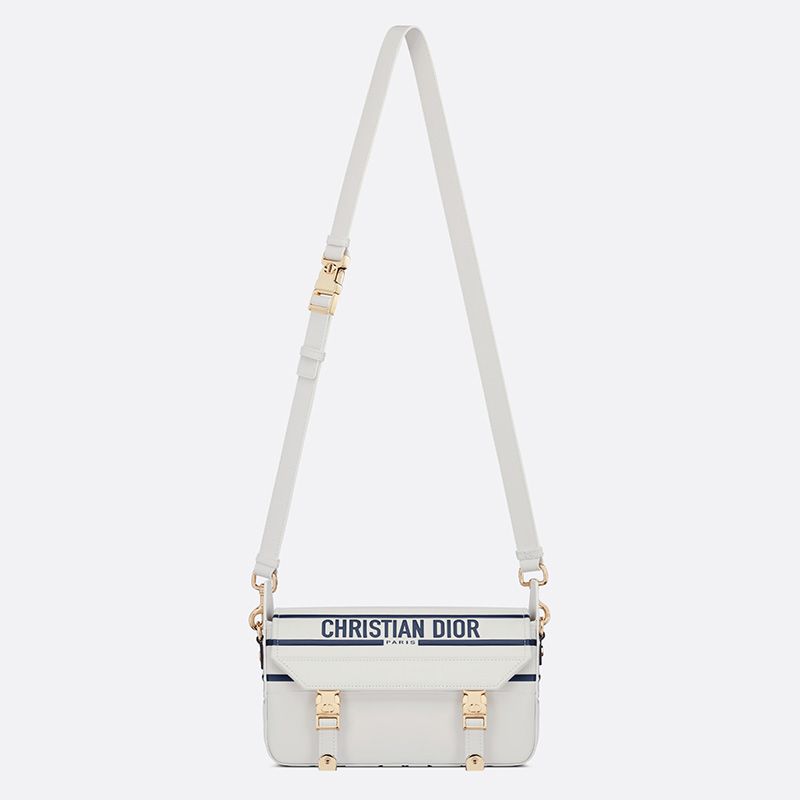 Hot Small Diorcamp Messenger Smooth Leather White