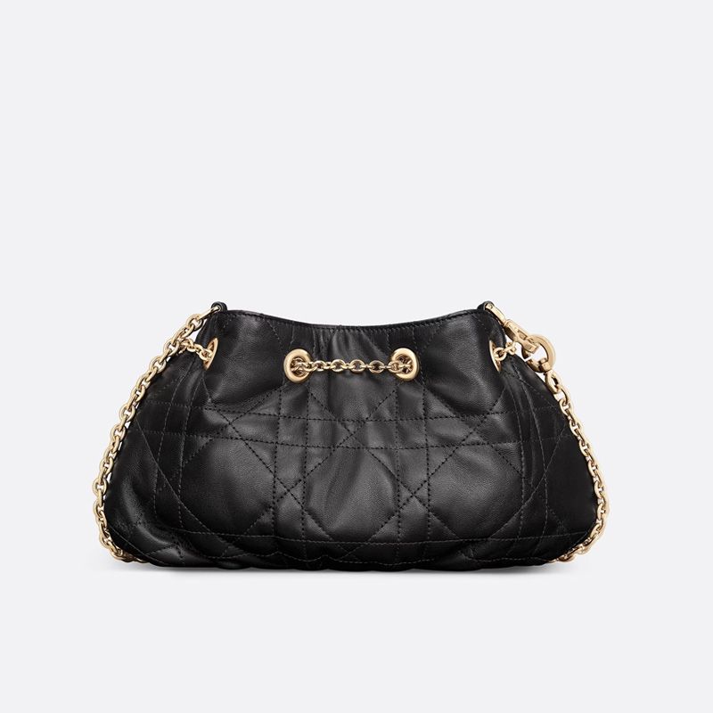 Small Dior Ammi Bag Macrocannage Lambskin Black Hot Sale