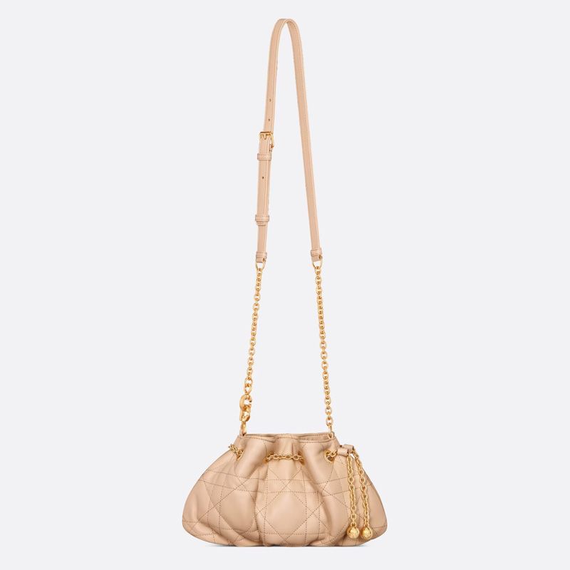 Small Dior Ammi Bag Macrocannage Lambskin Pink Hot Sale