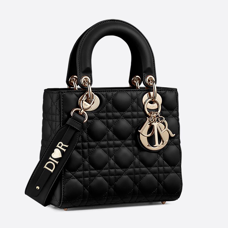 Hot Lady Dior My ABCDior Bag Cannage Lambskin Black