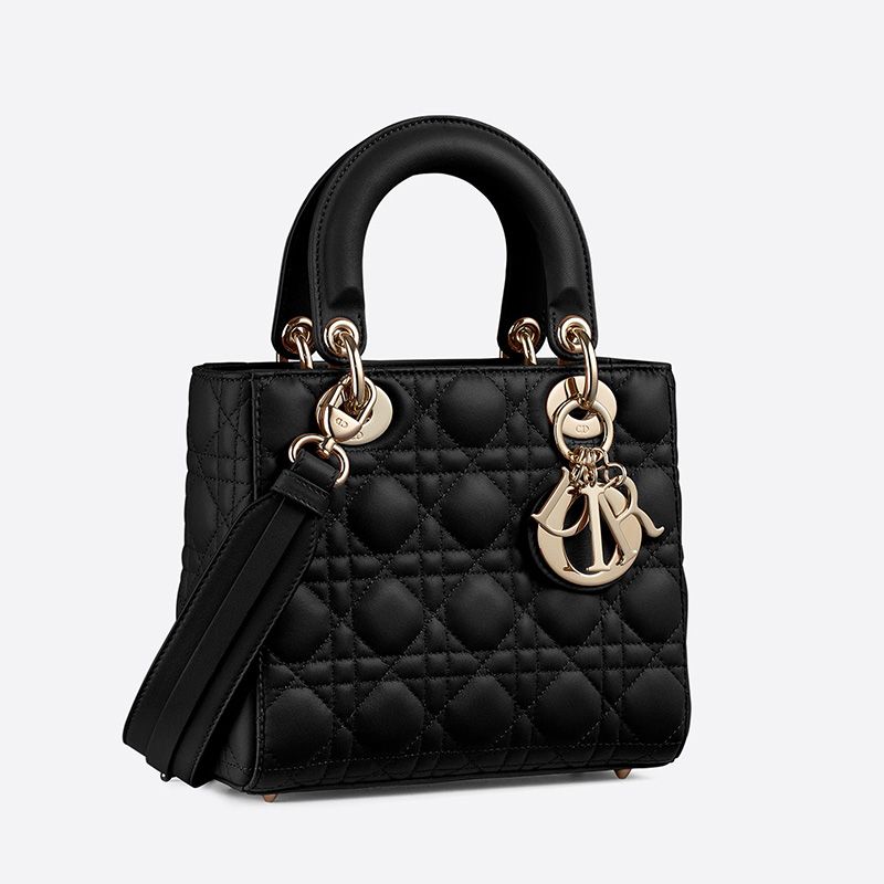 Hot Lady Dior My ABCDior Bag Cannage Lambskin Black