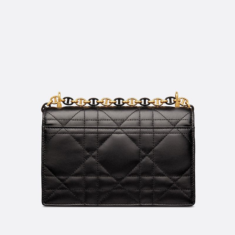 Mini Miss Caro Bag Macrocannage Lambskin Black Hot Sale