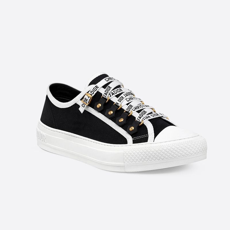 Walk'n'Dior Sneakers Women Canvas Black Hot Sale