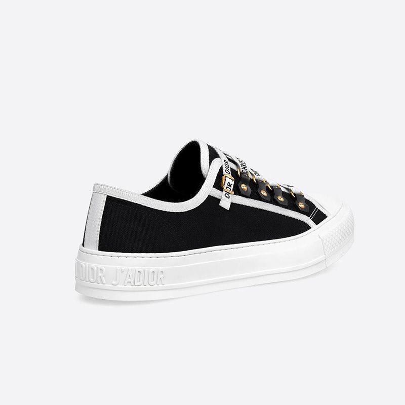 Walk'n'Dior Sneakers Women Canvas Black Hot Sale