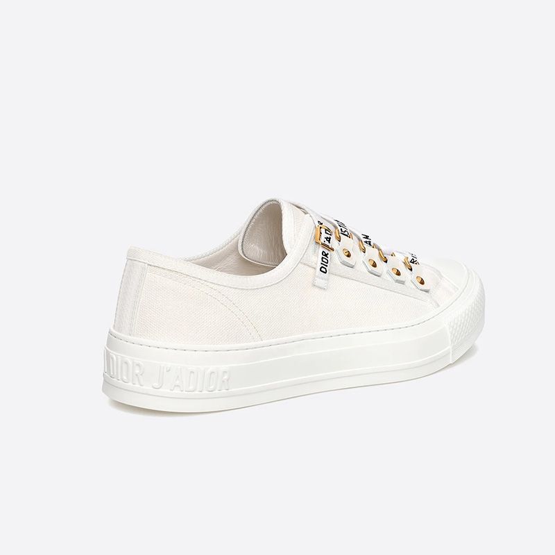 Hot Walk'n'Dior Sneakers Women Canvas White