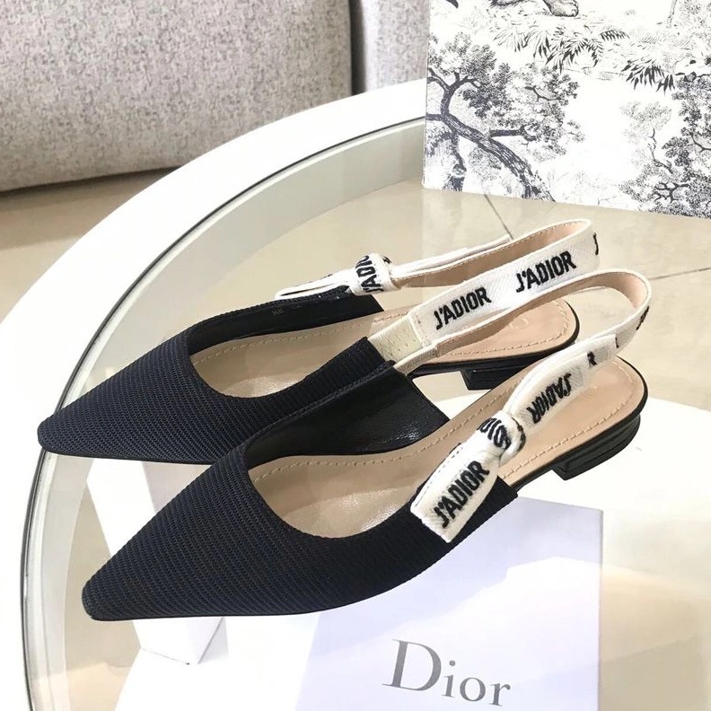 Affordable 7362 J'Adior Slingback Pumps Women Technical Fabric Black