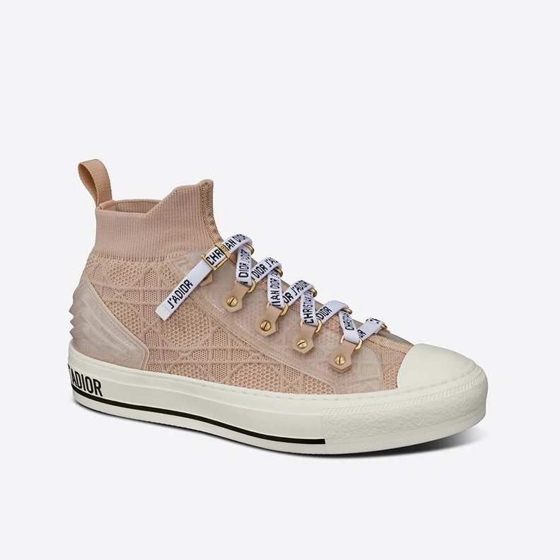 AllSeason 5092 Walk'n'Dior Sneakers Women Cannage Technical Mesh Apricot