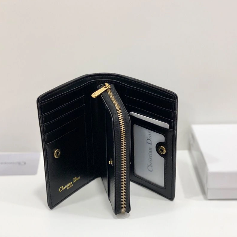 AllSeason 6745 Dior Business Wallet Oblique Motif Canvas Black