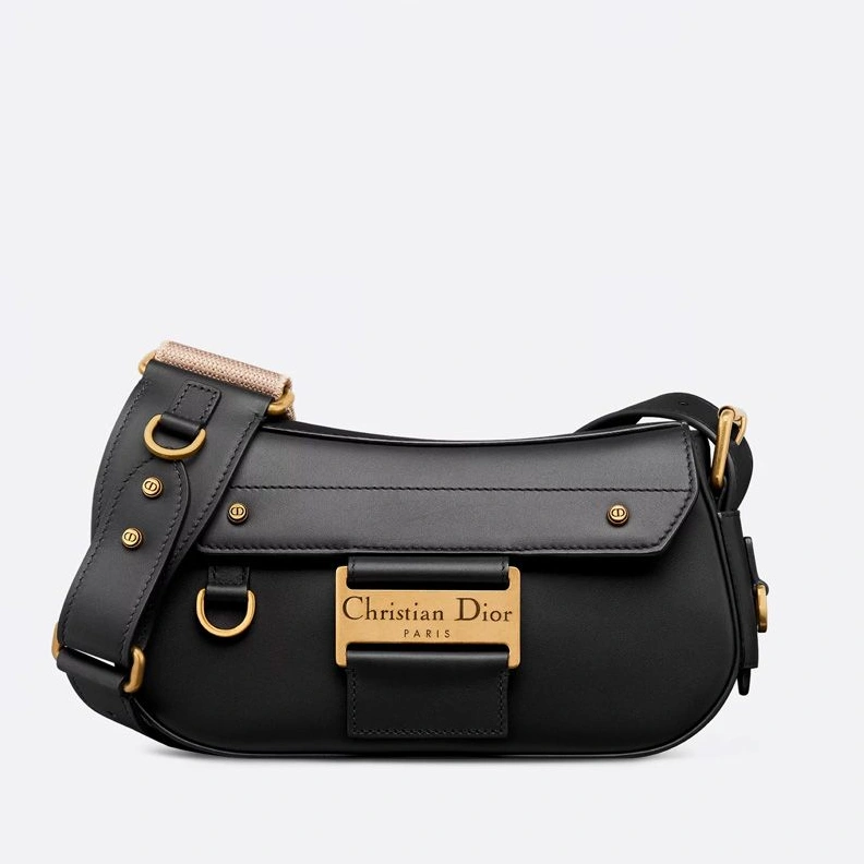 Comfortable 1043 Small Dior Streetchic Bag In Vintage Smooth Calfskin Black