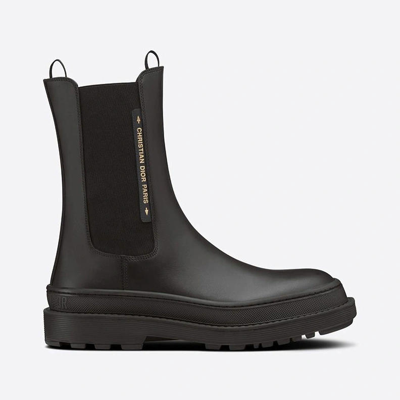 Comfortable 6870 Dior Trial Ankle Boots Women Calfskin Black