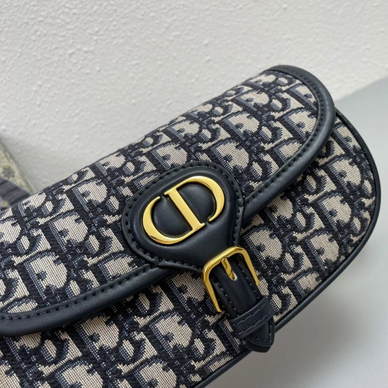 Comfortable 7842 Dior Bobby East-West Bag In Oblique Motif Canvas Blue