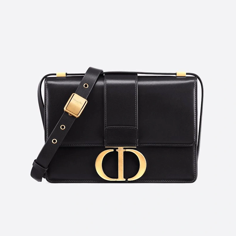 Dior 30 Montaigne Bag In Box Calfskin Black ModernLook 5378