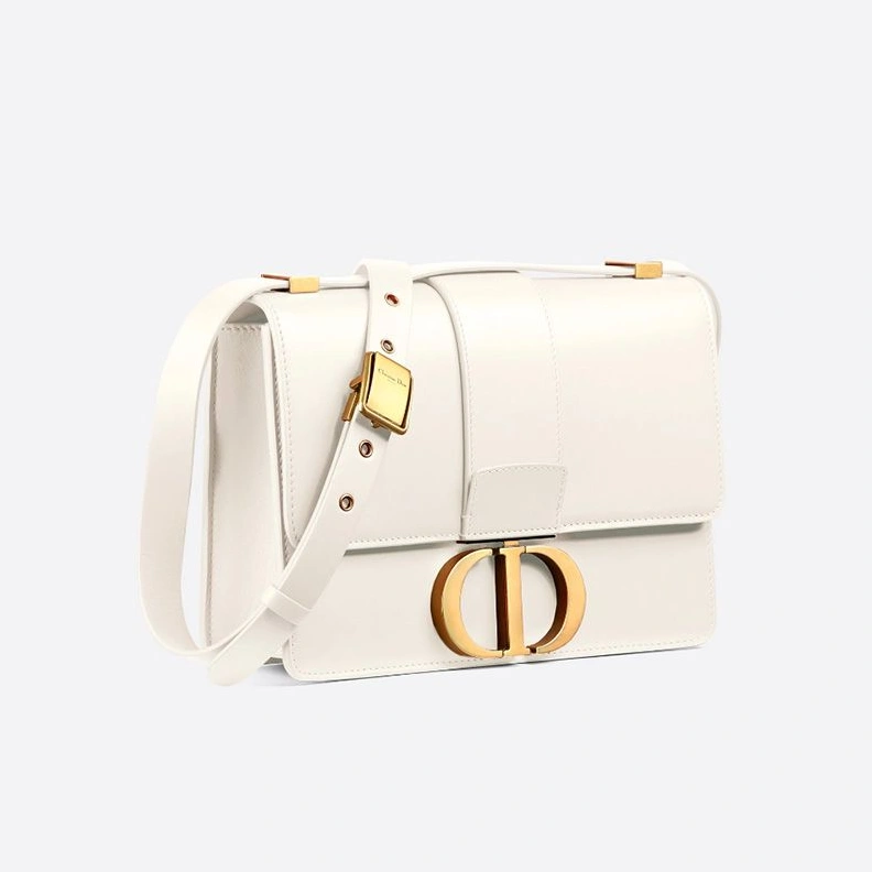 Dior 30 Montaigne Bag In Box Calfskin White GoAnywhere 3191
