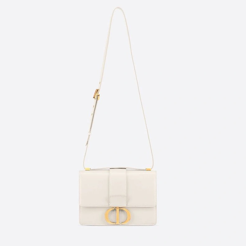 Dior 30 Montaigne Bag In Box Calfskin White GoAnywhere 3191