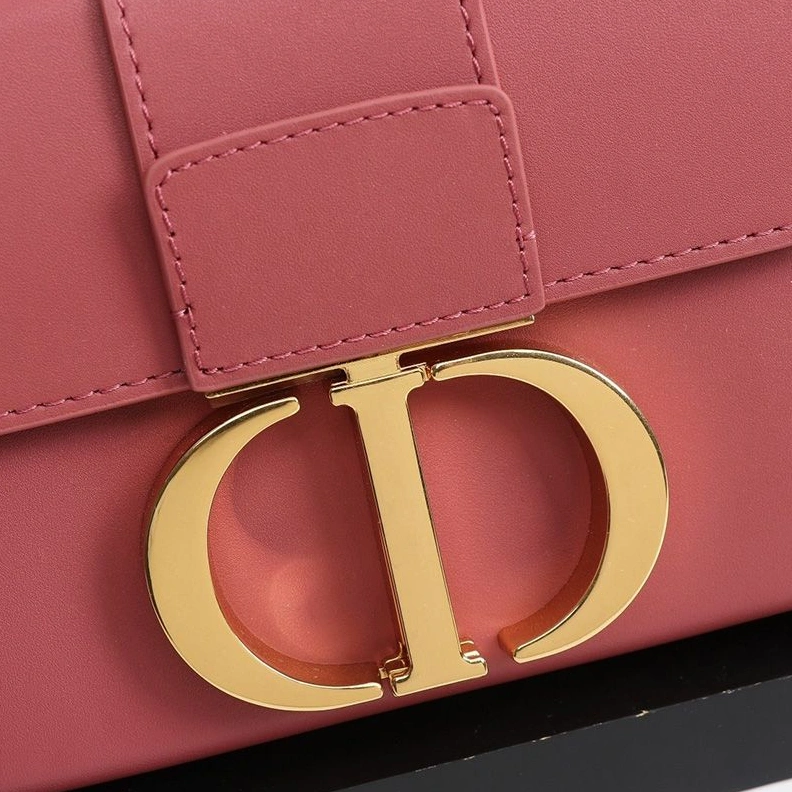Dior 30 Montaigne Box Bag In Calfskin Rose DailyWear 295