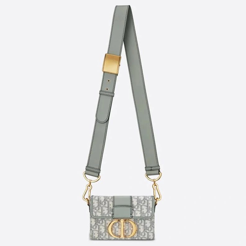 Dior 30 Montaigne Box Bag In Oblique Motif Canvas Grey Affordable 9428