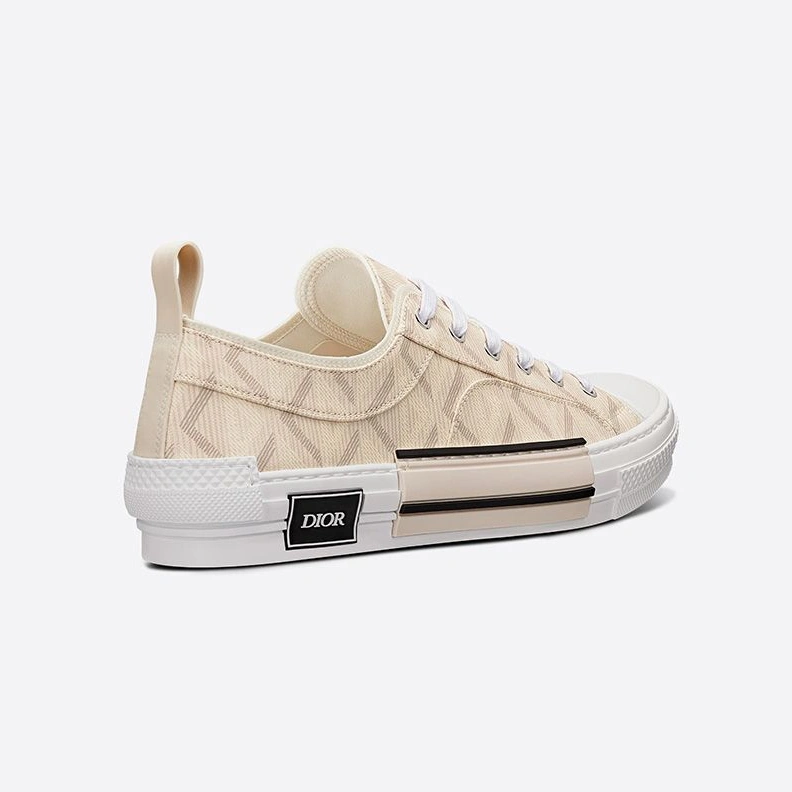 Dior B23 Sneakers Unisex CD Diamond Motif Canvas Brown GoAnywhere 8965