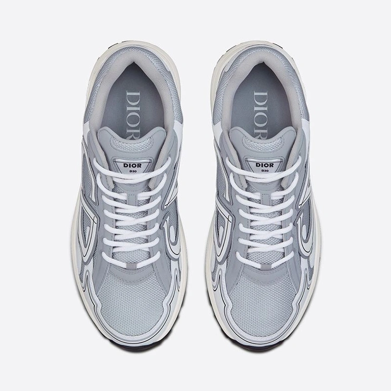 Dior B30 Sneakers Unisex Mesh and Technical Fabric White WellDesigned 2228
