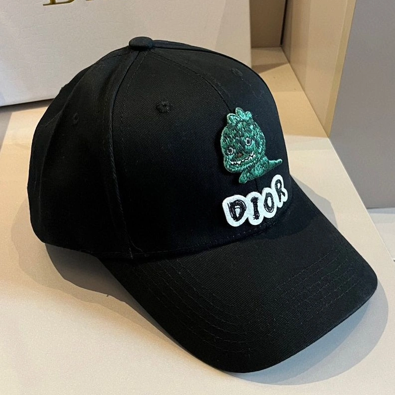 Dior Baseball Cap Dior & Otani Workshop Motif Cotton Black UrbanStyle 5240