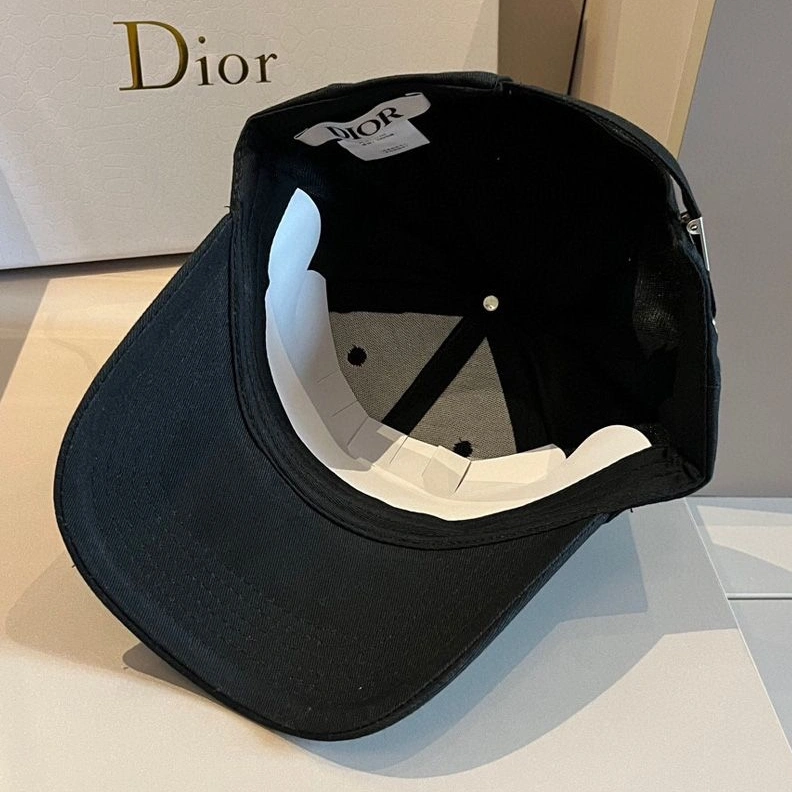 Dior Baseball Cap Dior & Otani Workshop Motif Cotton Black UrbanStyle 5240
