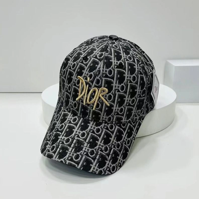 Dior Baseball Cap Shawn Logo Oblique Motif Canvas Black ModernLook 1837