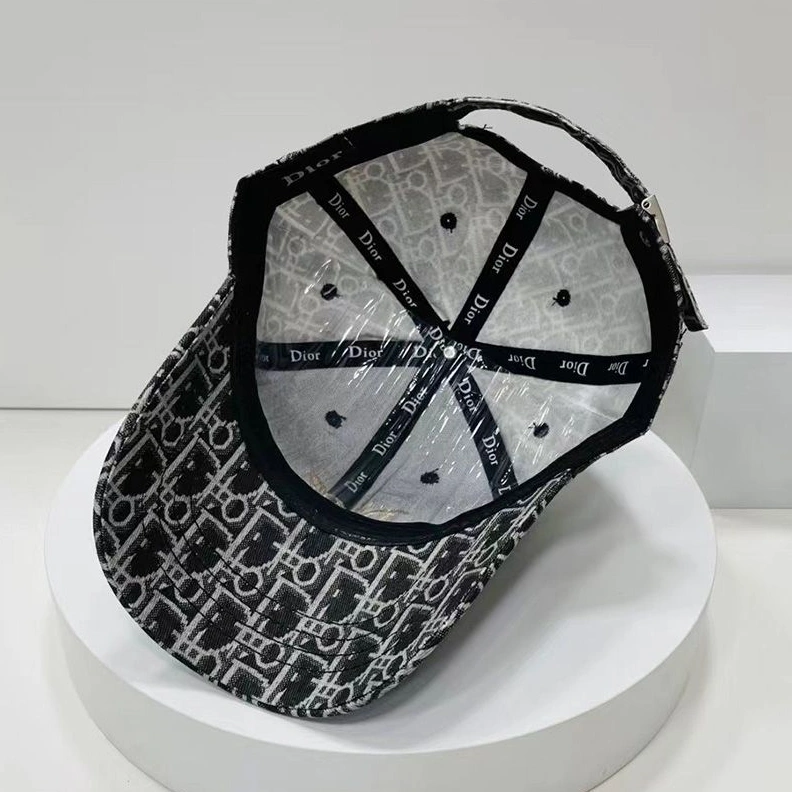 Dior Baseball Cap Shawn Logo Oblique Motif Canvas Black ModernLook 1837