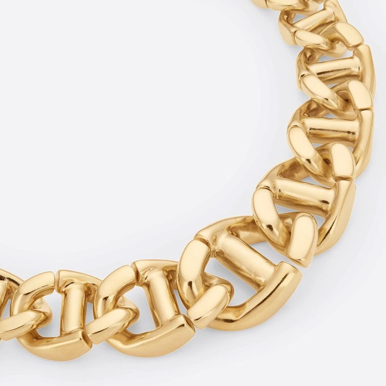 Dior CD Navy Bracelet Metal Gold GoAnywhere 2924
