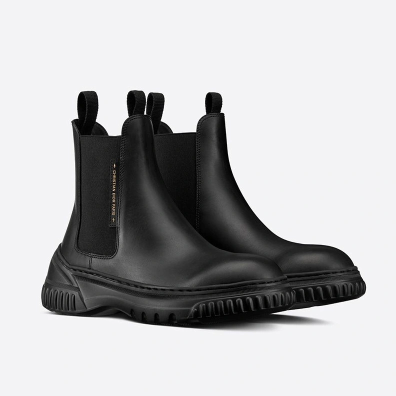 Dior D-Racer Ankle Boots Women Calfskin Black Fashionable 2526