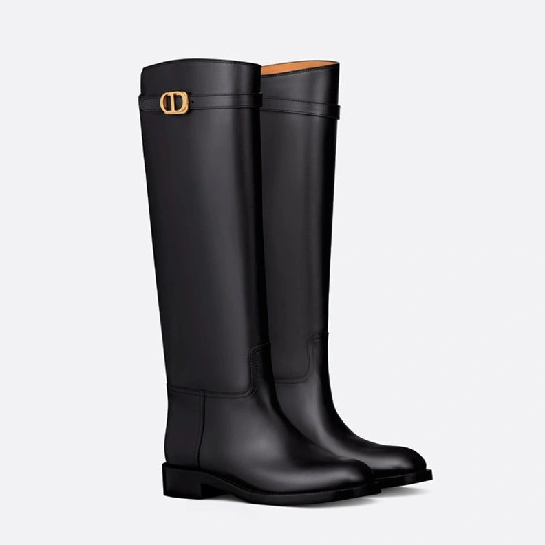 Dior Empreinte Boots Women Calfskin Black Affordable 8788