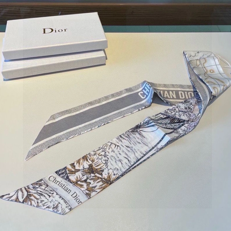 Dior Mitzah Twill In Reve d'Infini Motif Silk Grey SportInspired 4493