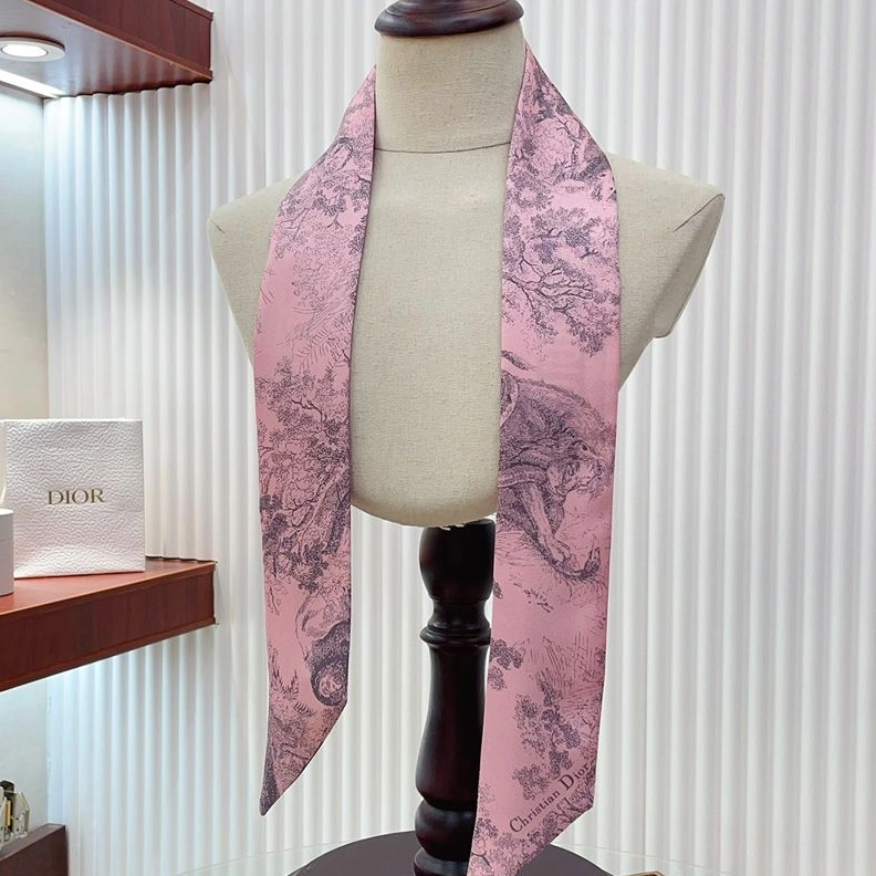 Dior Mitzah Twill In Toile de Jouy Sauvage Motif Silk Purple GoodFit 1367
