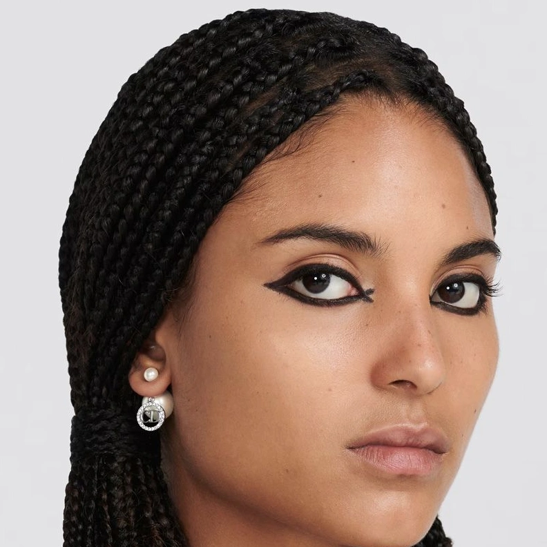 Dior Tribales Earrings Metal, Pearls and Crystals Silver StreetReady 4296