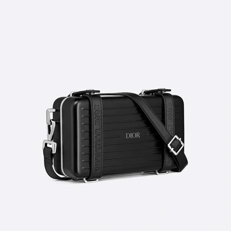 Dior x Rimowa Personal Clutch Aluminum Black Affordable 996