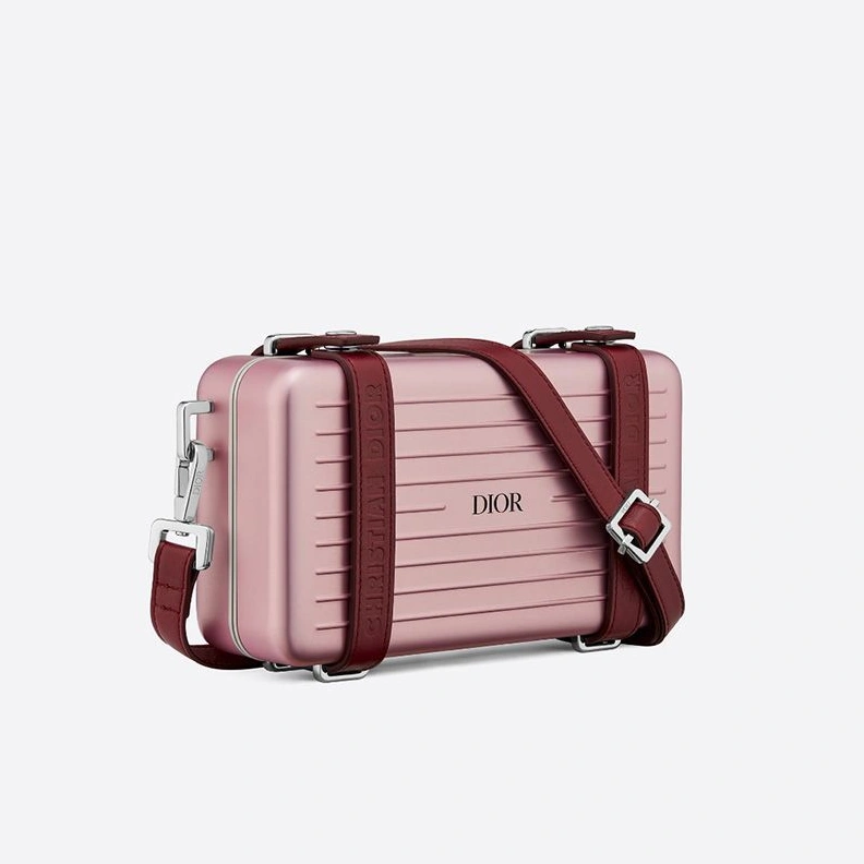 Dior x Rimowa Personal Clutch Aluminum Pink AllSeason 2656